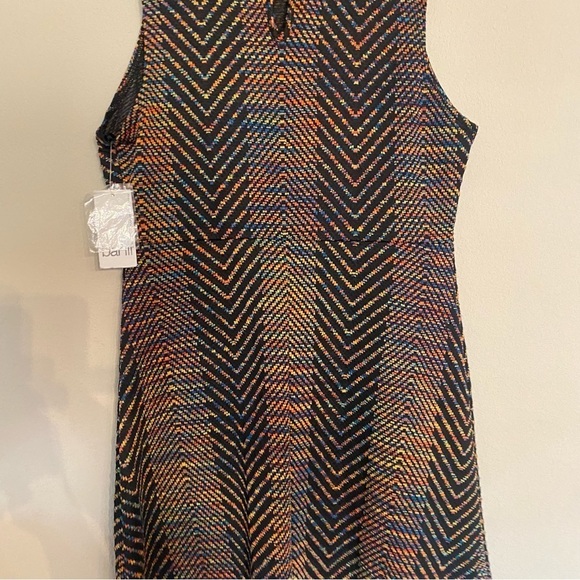 Bar III Black and Multi Colored Dress Size Medium NWT - Picture 8 of 15